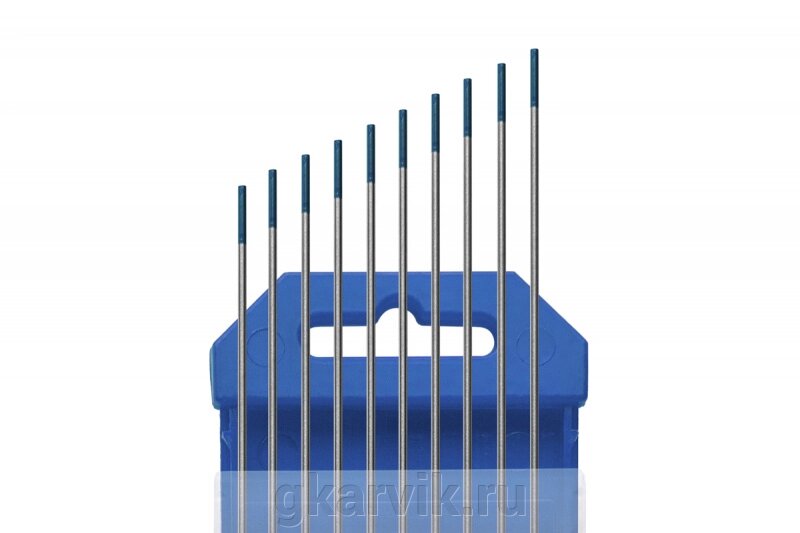 Электроды вольфрамовые КЕДР WL-20-175 Ø 1,6 мм (синий) AC/DC от компании ООО ПФК АРВИК - фото 1
