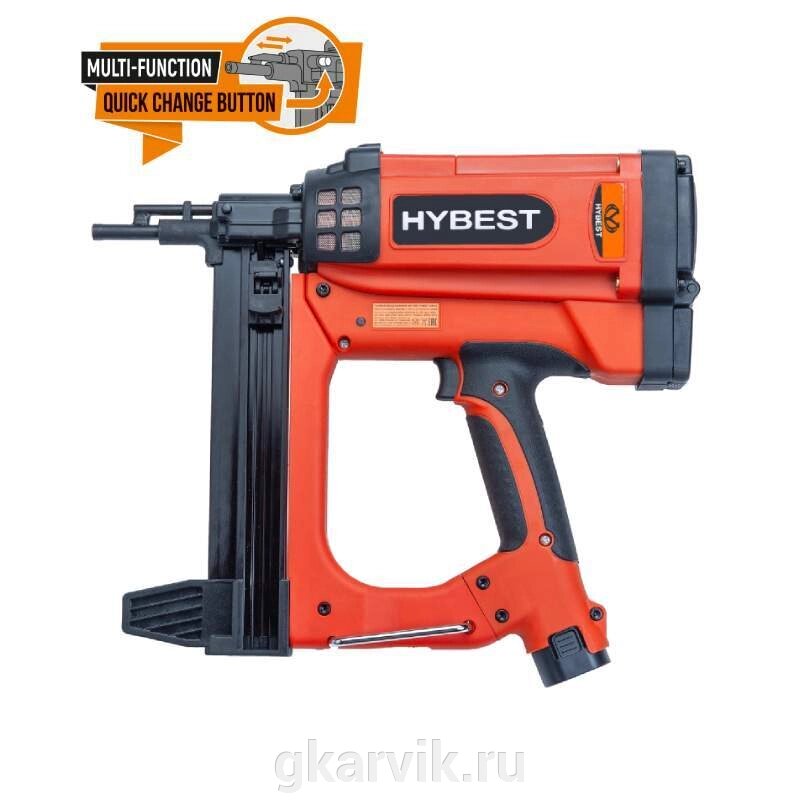 Газовый монтажный пистолет HYBEST GSR40A арт. HBGSR40A2022 (новая версия) от компании ООО ПФК АРВИК - фото 1