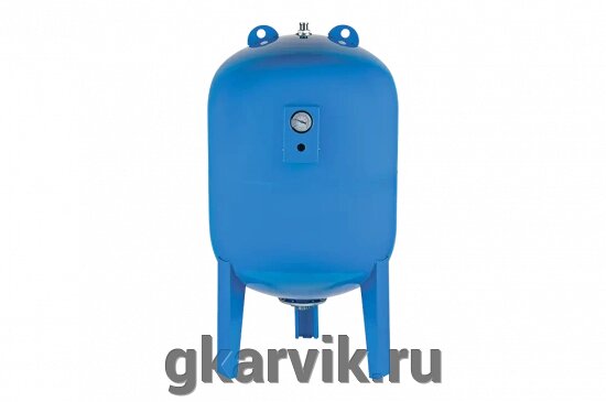 Гидроаккумулятор UNIPUMP 150л вертикальный, с манометром (нижнее подключение) от компании ООО ПФК АРВИК - фото 1