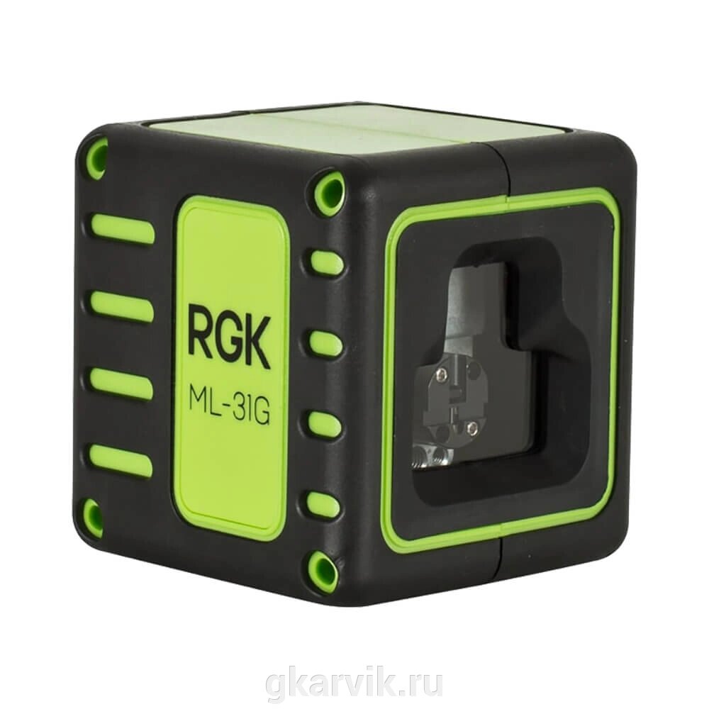 Комплект: лазерный уровень RGK ML-31G + штатив RGK F170 кронштейн RGK K-5 рулетка RGK RM3 от компании ООО ПФК АРВИК - фото 1