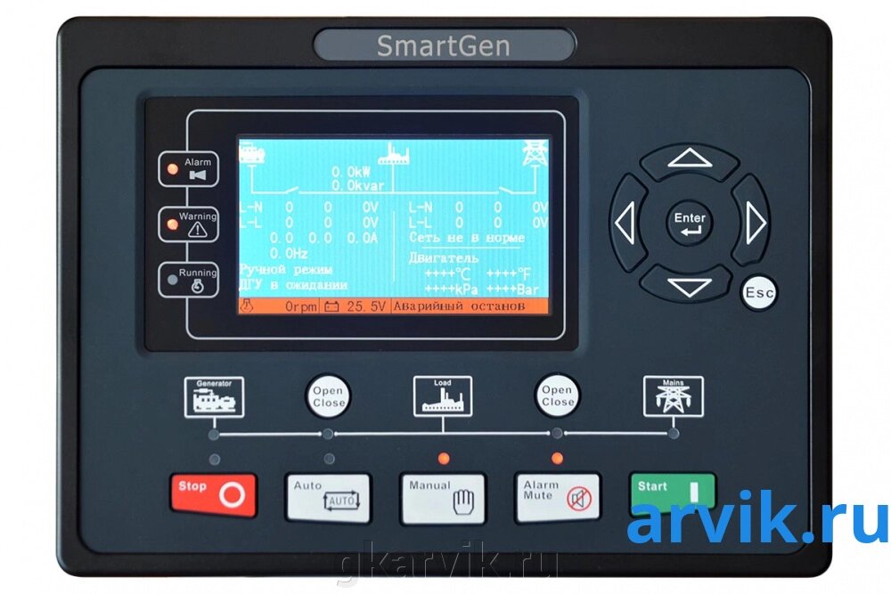 Контроллер SMARTGEN HGM-9320 CAN от компании ООО ПФК АРВИК - фото 1