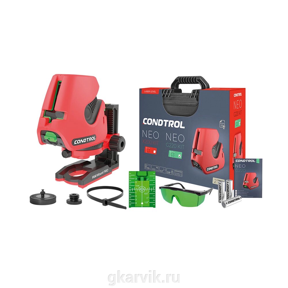 Лазерный нивелир CONDTROL NEO G220 Kit от компании ООО ПФК АРВИК - фото 1