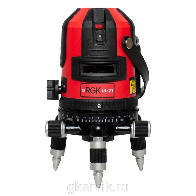 Лазерный уровень RGK UL-21 + штатив RGK LET-170 от компании ООО ПФК АРВИК - фото 1