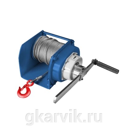 Лебедка ручная барабанная GEARSEN JHW 0540 от компании ООО ПФК АРВИК - фото 1