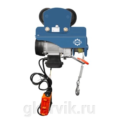 Мини-таль электрическая канатная (передвижная) GEARSEN PA 125кг, 12м от компании ООО ПФК АРВИК - фото 1