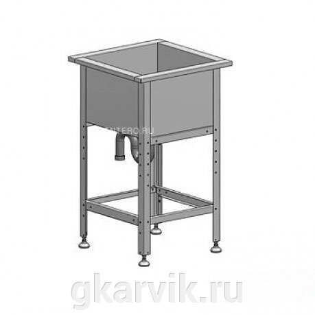 Мойка М-1-0,3-0,53/0,53 (нержавейка) от компании ООО ПФК АРВИК - фото 1