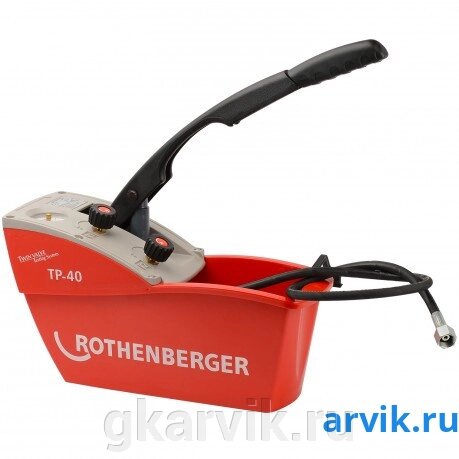 Опрессовочный насос с баком Rothenberger TP 40 от компании ООО ПФК АРВИК - фото 1