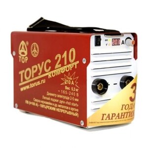 Сварочный инвертор ТОРУС-210 КОМФОРТ