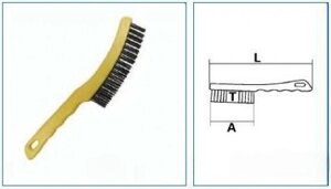 Ручная щётка, прямая проволока или полимер