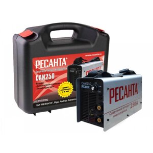 Сварочный инвертор Ресанта САИ-250 в кейсе