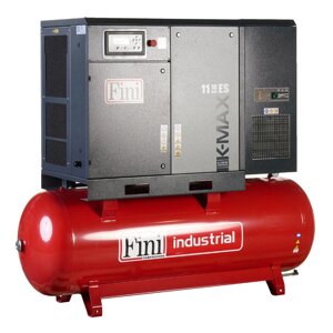 Винтовой компрессор на ресивере с осушителем, с частотником FINI K-MAX 1110-500F ES VS