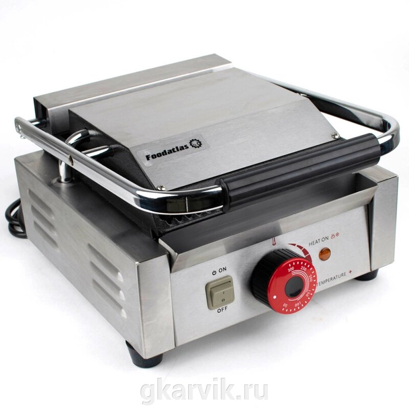 Пресс гриль контактный EG-601N Foodatlas Eco от компании ООО ПФК АРВИК - фото 1