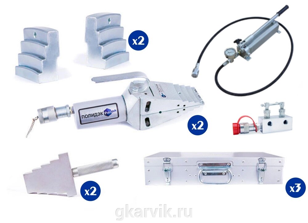Разгонщик фланцев гидравлический РФГ 14М Полидэк - Максикомплект от компании ООО ПФК АРВИК - фото 1