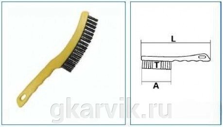 Ручная щётка, прямая проволока или полимер от компании ООО ПФК АРВИК - фото 1
