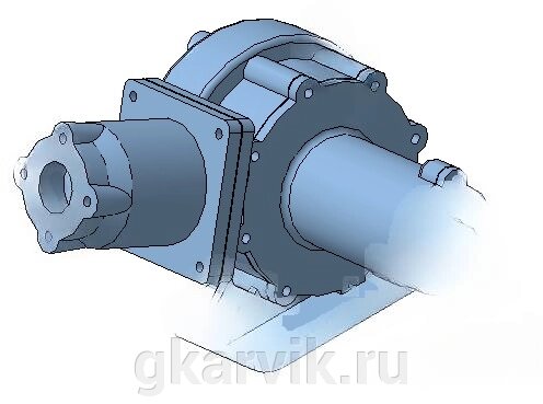 Самовсасывающий насос для бензовоза СЦП-00А (правый) без э/д от компании ООО ПФК АРВИК - фото 1