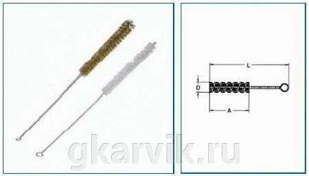 Щетки для чистки форсунок, гофрированная проволока либо нейлон от компании ООО ПФК АРВИК - фото 1