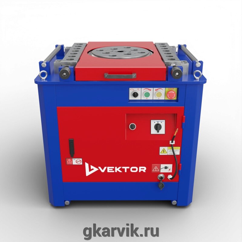 Станок для гибки арматуры Vektor GW52SA с доводчиком от компании ООО ПФК АРВИК - фото 1