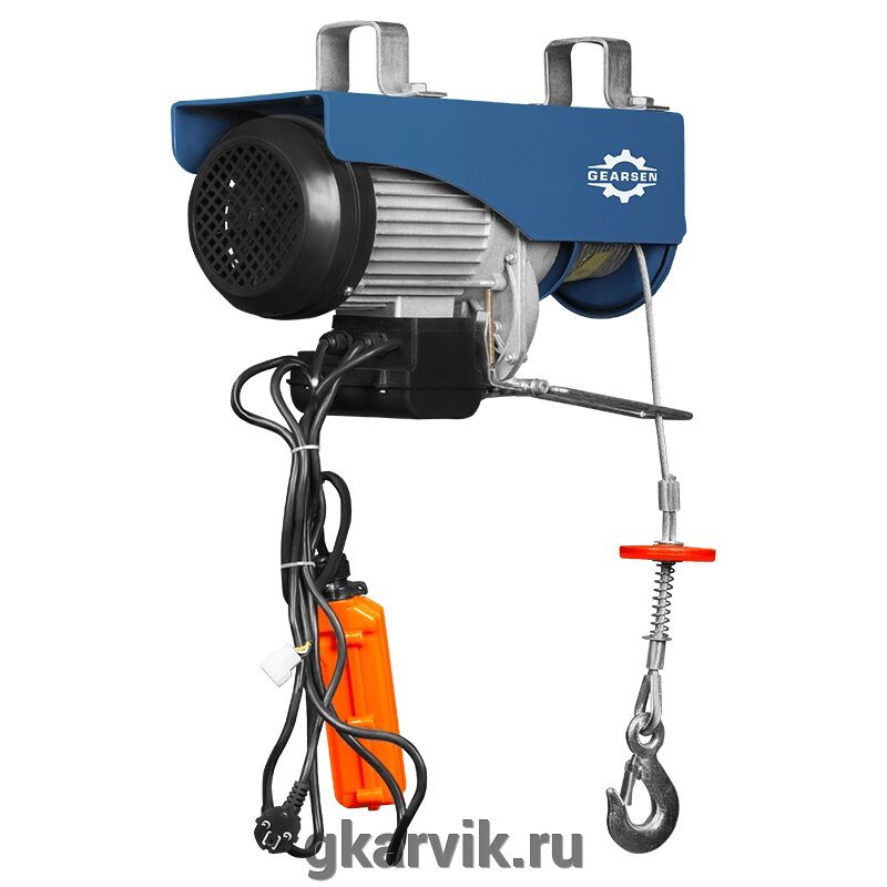 Таль электрическая мини комбинированная GEARSEN PA 230В, 250/500кг, 12/6м от компании ООО ПФК АРВИК - фото 1