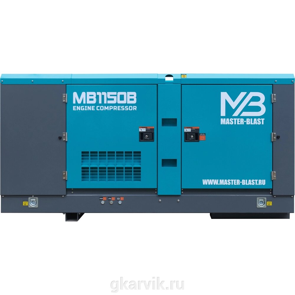 Винтовой компрессор Master Blast MB1150B (дизельный) от компании ООО ПФК АРВИК - фото 1