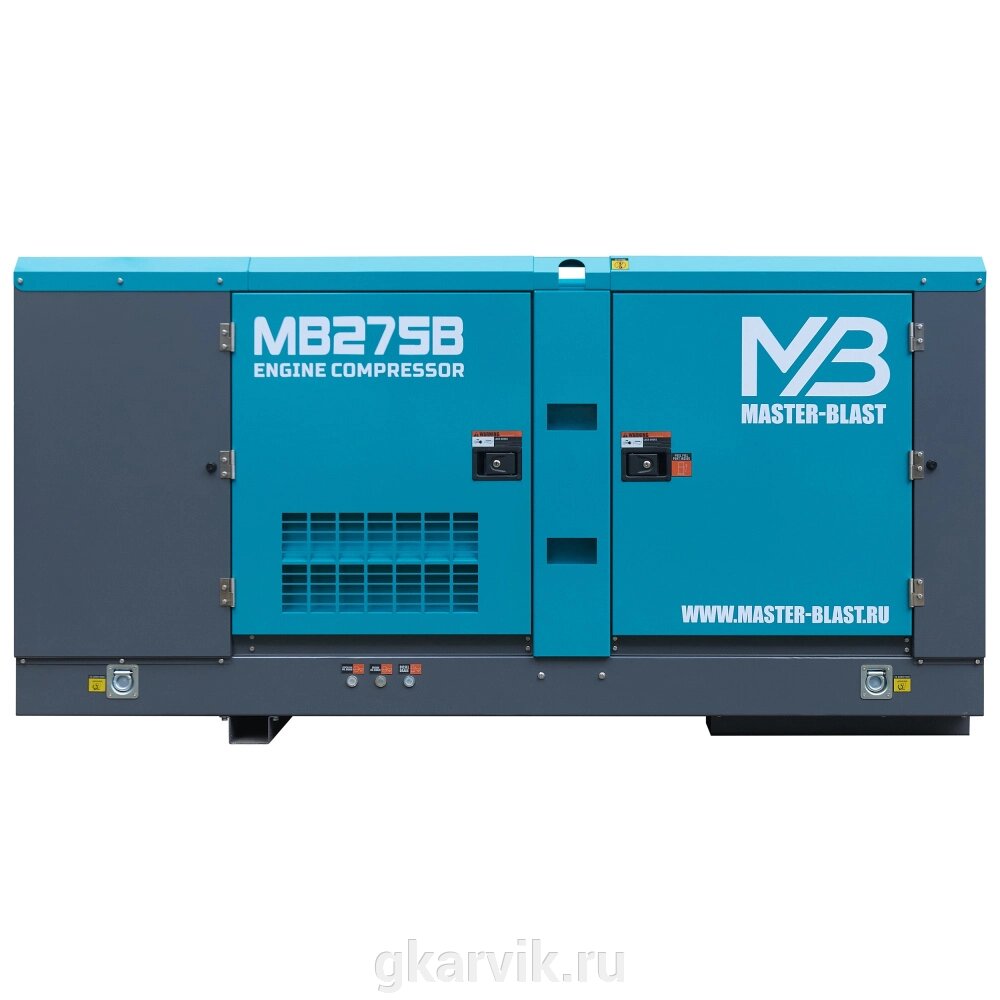 Винтовой компрессор Master Blast MB275B (дизельный) от компании ООО ПФК АРВИК - фото 1