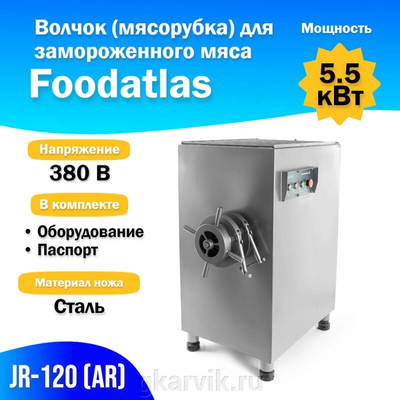 Волчок (мясорубка) для замороженного мяса JR-120 (AR) от компании ООО ПФК АРВИК - фото 1