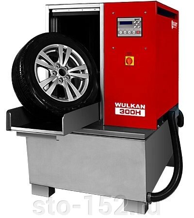 Автоматическая мойка колес Kart Wulkan 300H красный от компании Дилер-НН - оборудование и инструмент для автосервиса и шиномонтажа - фото 1
