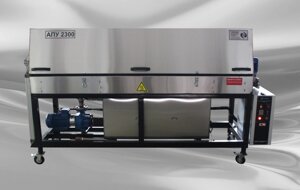 Автоматическая промывочная установка Гейзер 2300 КР для длинномерных деталей