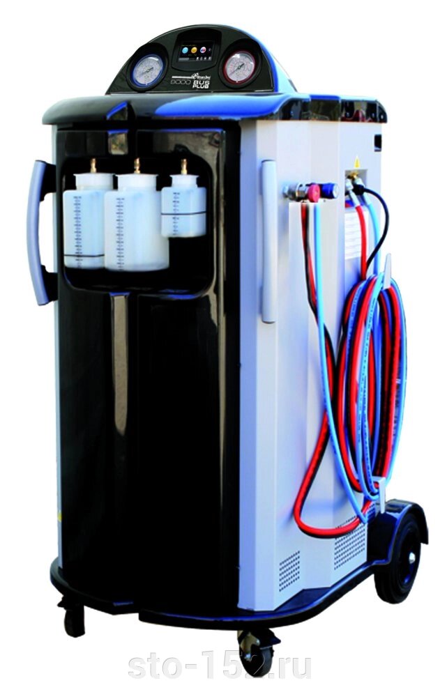 Автоматическая установка для заправки автомобильных кондиционеров Brain Bee Clima Multigas 9000 Bus Plus от компании Дилер-НН - оборудование и инструмент для автосервиса и шиномонтажа - фото 1