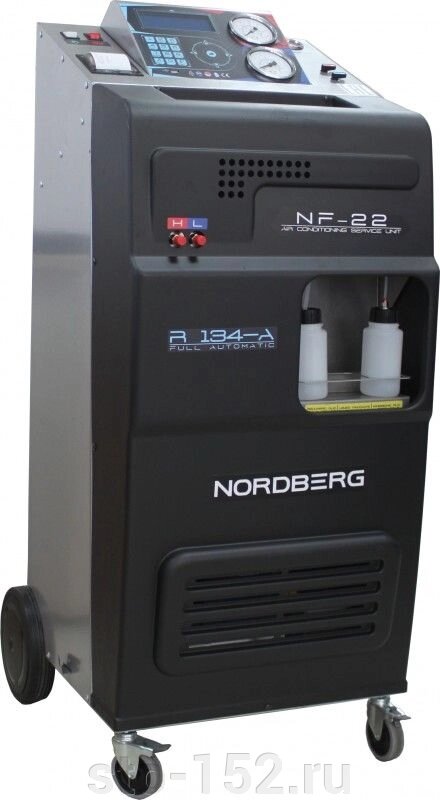Автоматическая установка для заправки автомобильных кондиционеров Nordberg NF22 от компании Дилер-НН - оборудование и инструмент для автосервиса и шиномонтажа - фото 1