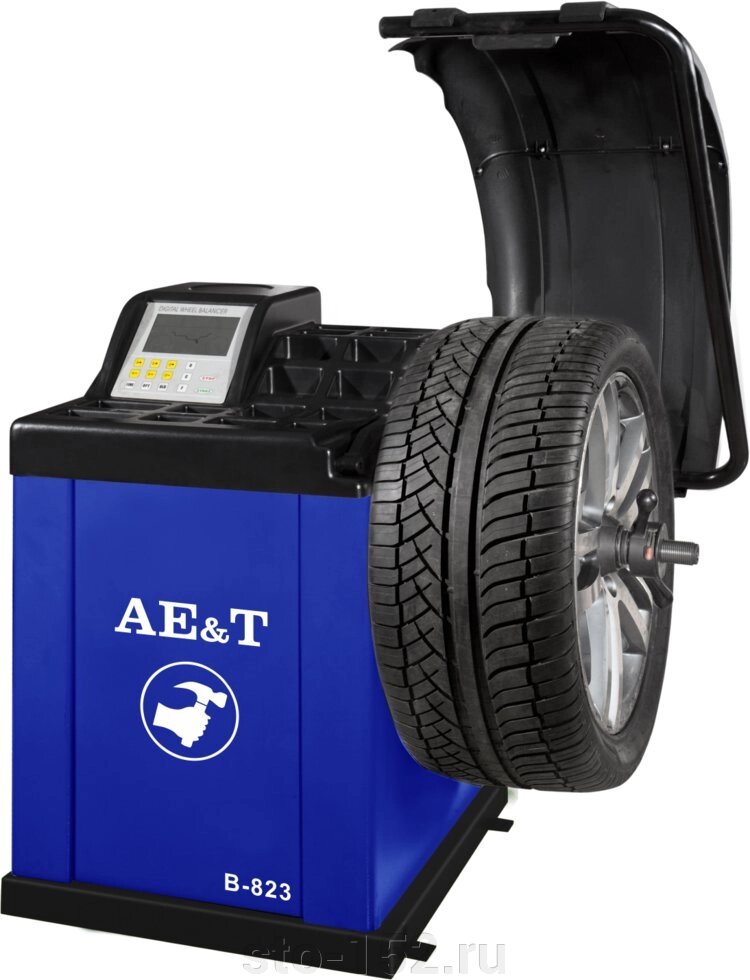Балансировочный станок B-823 AE&T для колес легковых автомобилей от компании Дилер-НН - оборудование и инструмент для автосервиса и шиномонтажа - фото 1