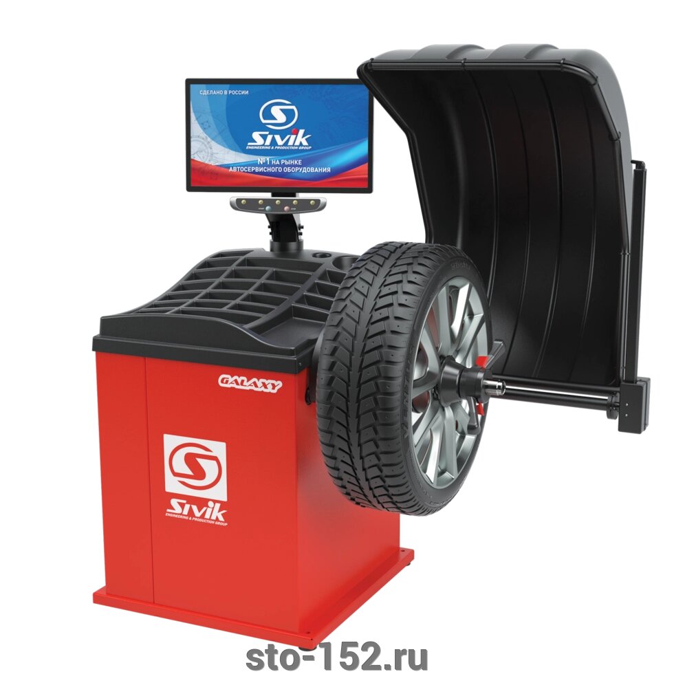 Балансировочный станок GALAXY Sivik СБМП-60/3D от компании Дилер-НН - оборудование и инструмент для автосервиса и шиномонтажа - фото 1
