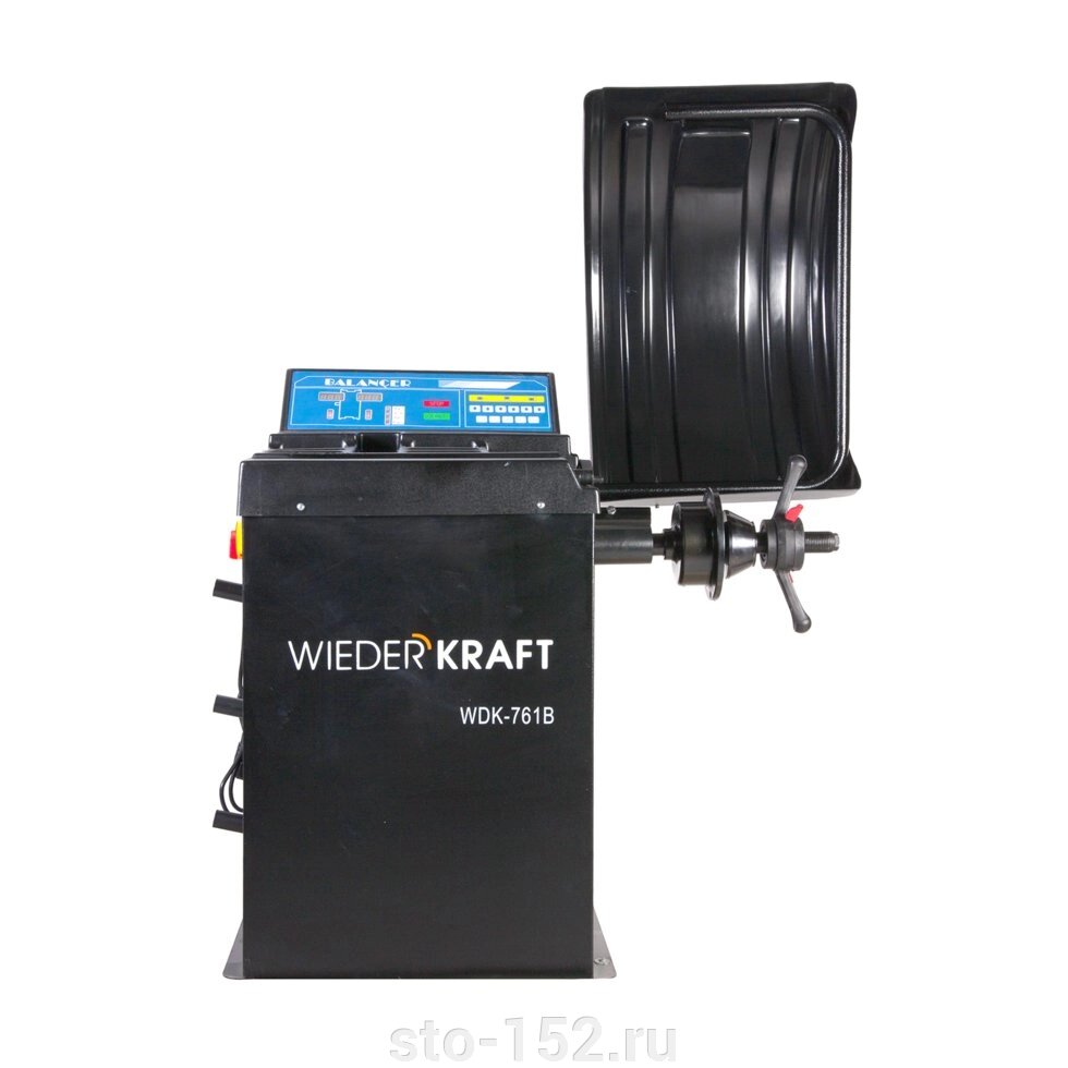 Балансировочный станок с ручным вводом параметров WiederKraft  WDK-761B от компании Дилер-НН - оборудование и инструмент для автосервиса и шиномонтажа - фото 1