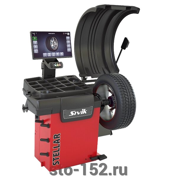Балансировочный станок SIVIK STELLAR (P) СБМП-60/3D Pro (УЗ, ЭМВ, ТЛУ) от компании Дилер-НН - оборудование и инструмент для автосервиса и шиномонтажа - фото 1
