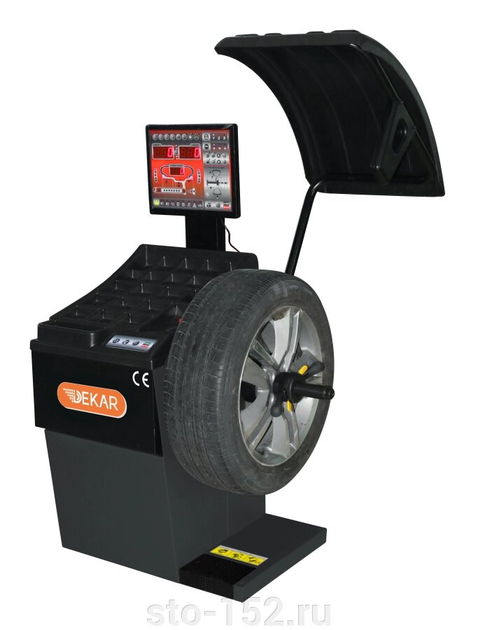 Балансировочный станок (стенд) для колес Dekar HW9710 от компании Дилер-НН - оборудование и инструмент для автосервиса и шиномонтажа - фото 1