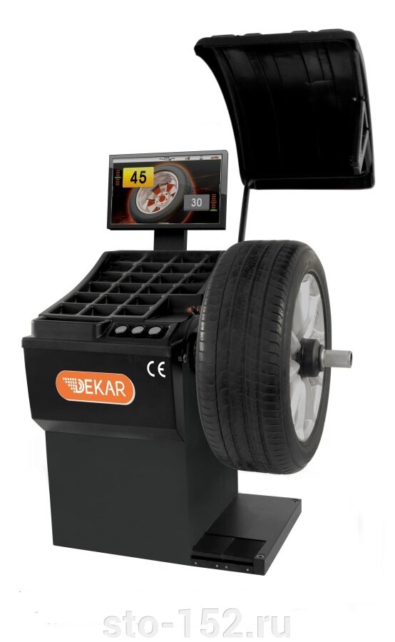 Балансировочный станок (стенд) для колес Dekar HW9820 от компании Дилер-НН - оборудование и инструмент для автосервиса и шиномонтажа - фото 1