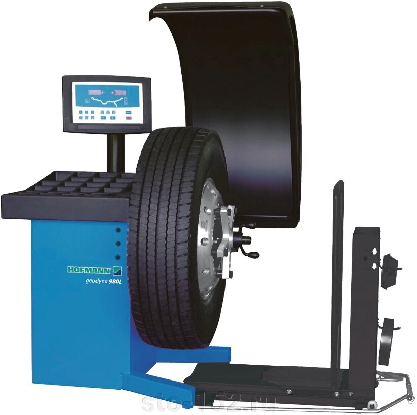 Балансировочный станок (стенд) для колес грузовых автомобилей Hofmann Geodyna 980L LIFT. 6028708 от компании Дилер-НН - оборудование и инструмент для автосервиса и шиномонтажа - фото 1