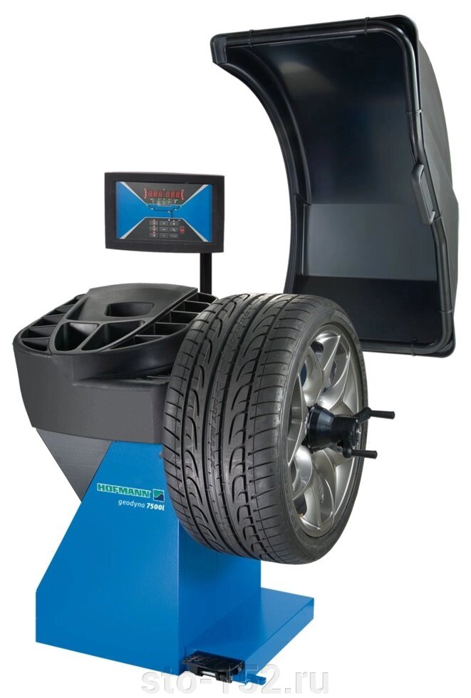 Балансировочный станок (стенд) для колес Hofmann Geodyna 7500L от компании Дилер-НН - оборудование и инструмент для автосервиса и шиномонтажа - фото 1