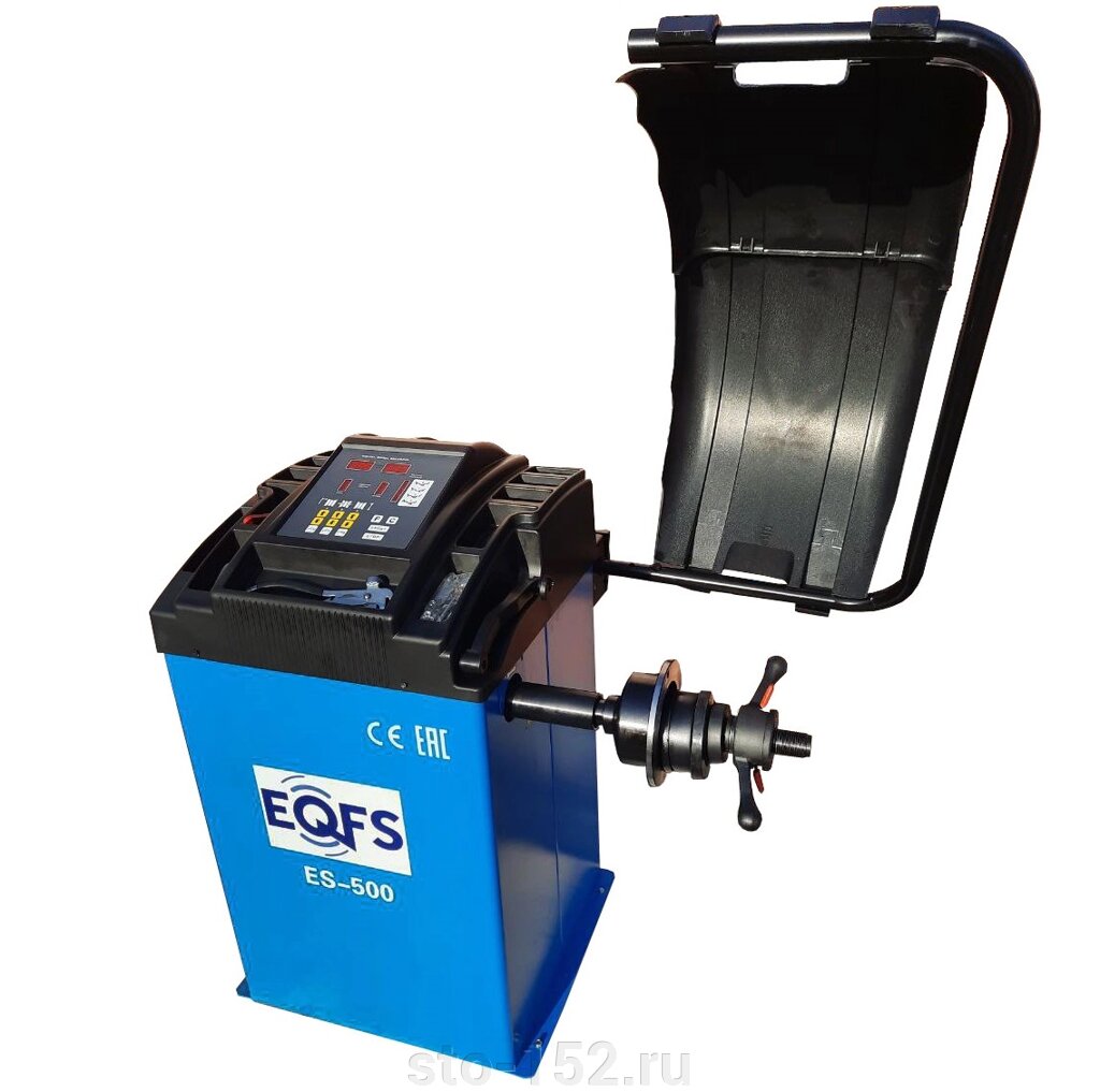 Балансировочный стенд с ручным вводом параметров ES-500 EQFS от компании Дилер-НН - оборудование и инструмент для автосервиса и шиномонтажа - фото 1