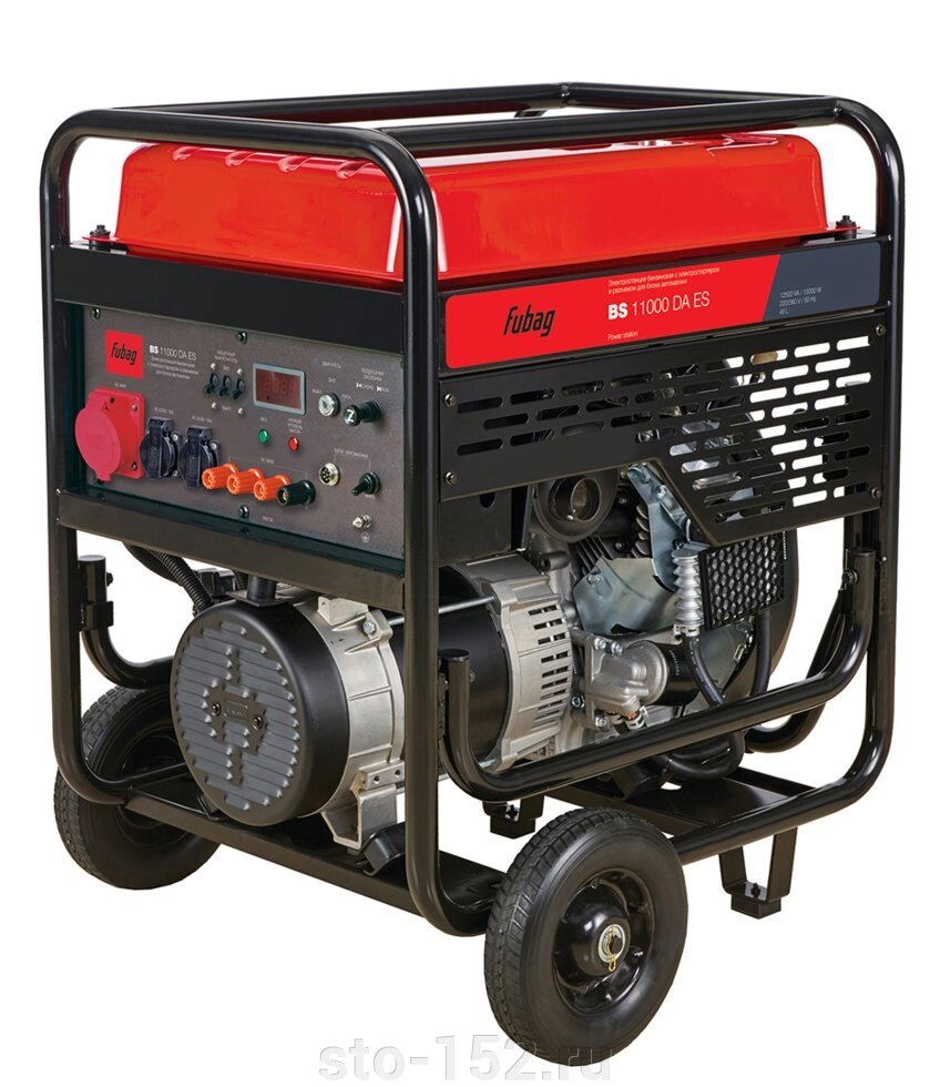 Бензиновый генератор FUBAG BS 11000 DA ES от компании Дилер-НН - оборудование и инструмент для автосервиса и шиномонтажа - фото 1