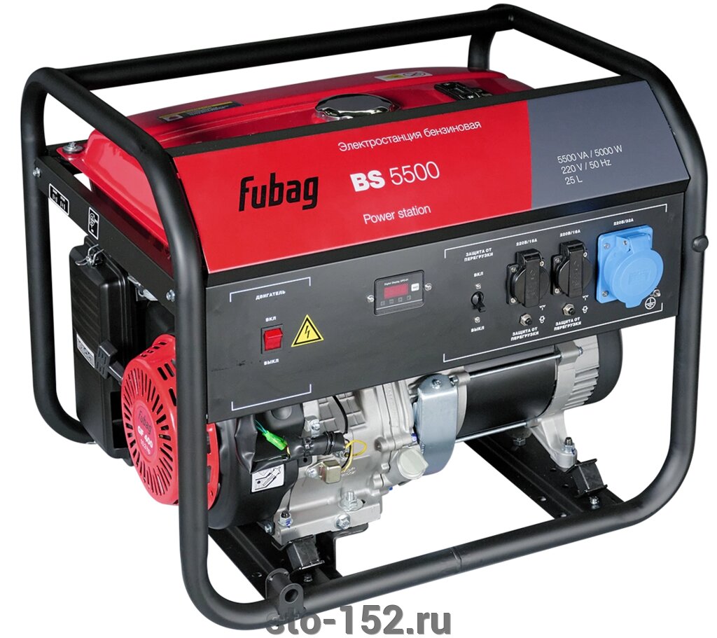 Бензиновый генератор FUBAG BS 5500 от компании Дилер-НН - оборудование и инструмент для автосервиса и шиномонтажа - фото 1