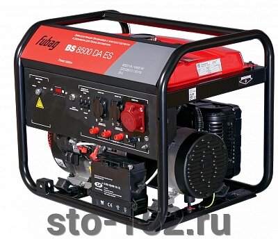 Бензиновый генератор FUBAG BS 8500 DA ES от компании Дилер-НН - оборудование и инструмент для автосервиса и шиномонтажа - фото 1