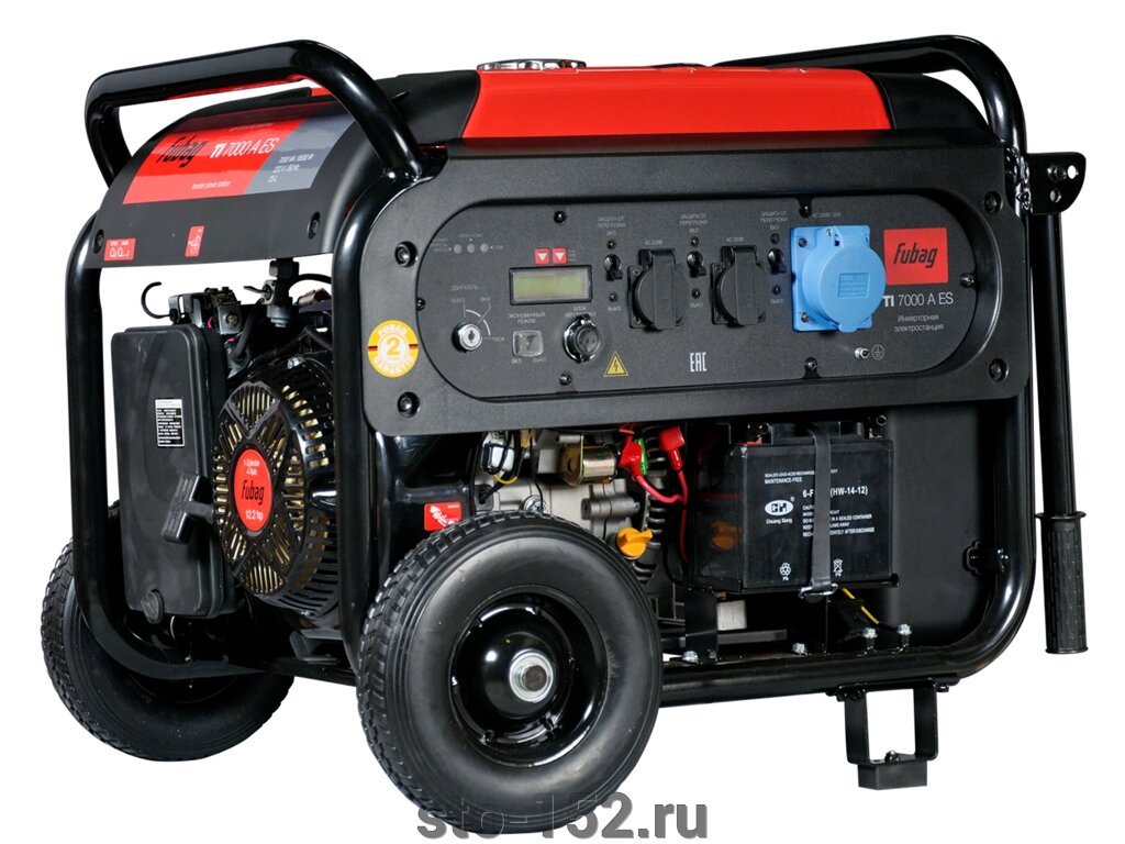 Бензиновый инверторный цифровой генератор FUBAG TI 7000 A ES от компании Дилер-НН - оборудование и инструмент для автосервиса и шиномонтажа - фото 1