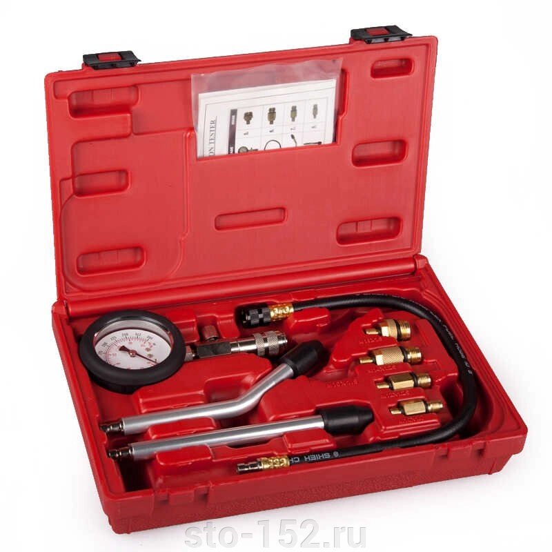 Бензиновый компрессометр Car-tool CT-1351 от компании Дилер-НН - оборудование и инструмент для автосервиса и шиномонтажа - фото 1