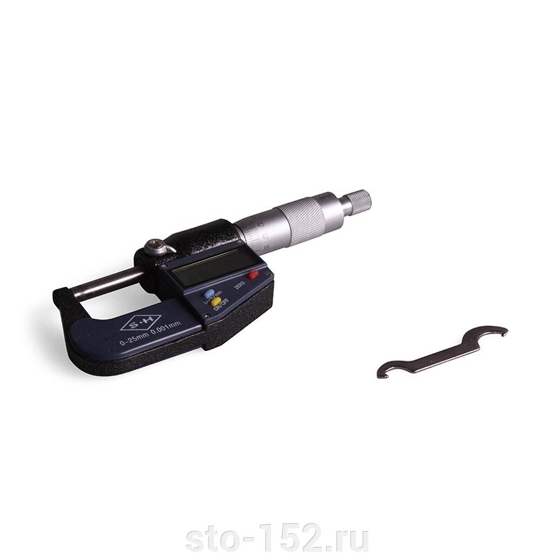 Цифровой микрометр Car-tool CT-N074 от компании Дилер-НН - оборудование и инструмент для автосервиса и шиномонтажа - фото 1