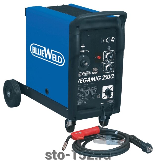 Cварочный полуавтомат Blueweld VEGAMIG 250/2 TURBO от компании Дилер-НН - оборудование и инструмент для автосервиса и шиномонтажа - фото 1