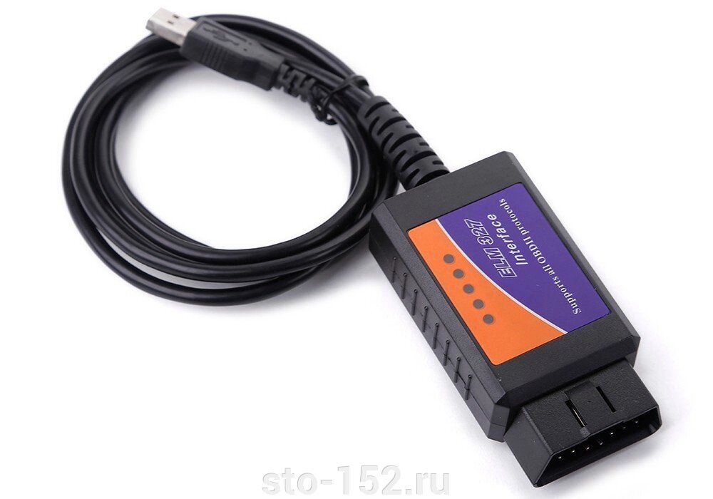 Диагностический сканер ELM327 USB от компании Дилер-НН - оборудование и инструмент для автосервиса и шиномонтажа - фото 1