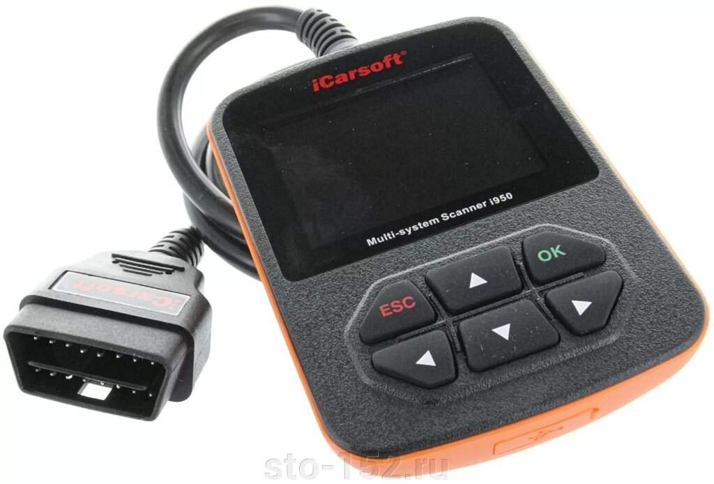 Диагностический сканер iCarsoft i950 для автомобилей Fiat и Alfa Romeo от компании Дилер-НН - оборудование и инструмент для автосервиса и шиномонтажа - фото 1