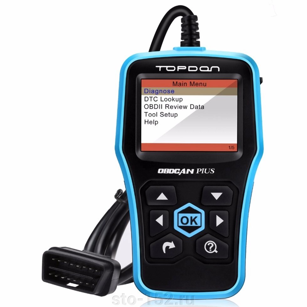 Диагностический сканер TOPDON Plus CAN от компании Дилер-НН - оборудование и инструмент для автосервиса и шиномонтажа - фото 1