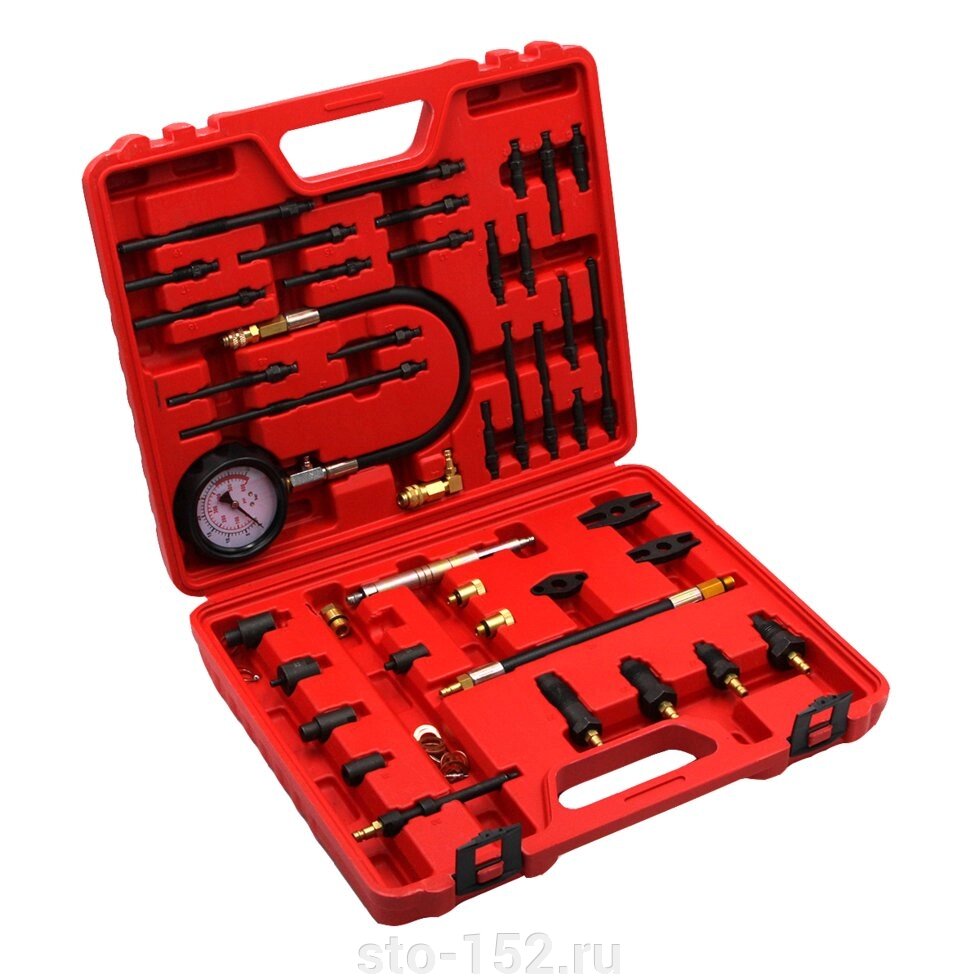 Дизельный компрессометр с комплектом адаптеров 48 предметов Car-tool CT-B0131 от компании Дилер-НН - оборудование и инструмент для автосервиса и шиномонтажа - фото 1