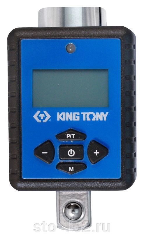 Электронный динамометрический адаптер 1/2", 40-200 Нм, кейс KING TONY 34407-1A от компании Дилер-НН - оборудование и инструмент для автосервиса и шиномонтажа - фото 1